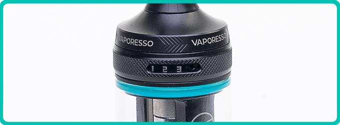 Airflow du du Clearomiseur xTank LPV Edition